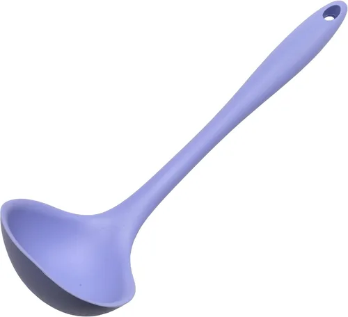 Vista 11 de Chef Craft - Cucharón de silicona de primera calidad, 11.25 pulgadas, negro