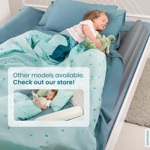 Vista 8 de Protector de cama inflable para niños - Protección contra caídas infantiles, riel inflable de cama de viaje, para camas plegables, individuales