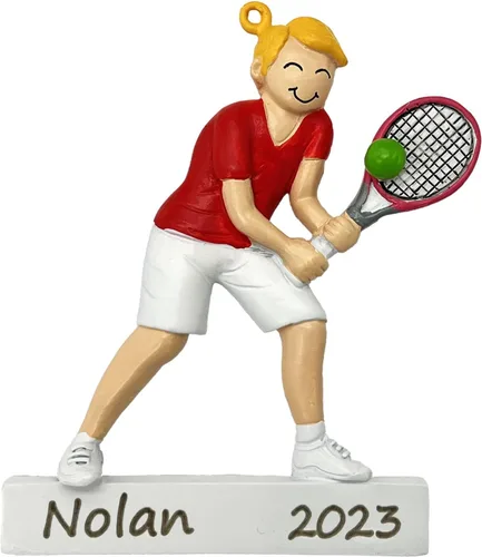 Vista 14 de Regalo de pickleball – Regalo de jugador de pickleball para hombres – Papá Abuelo Entrenador – Adorno de árbol de Navidad