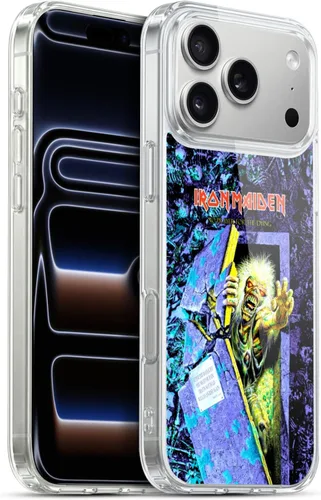 Vista 164 de Head Case Designs Funda de gel suave con licencia oficial de Iron Maiden Brave New World, compatible con Apple iPhone 7 Plus/iPhone 8 Plus Nuevo