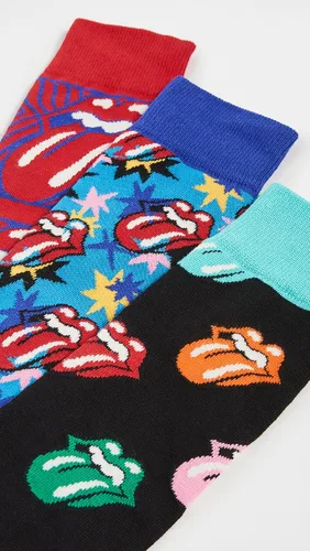 Vista 4 de Happy Socks Rolling Stones - Juego de 3 cajas de calcetines para mujer