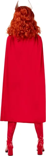 Vista 4 de Rubies Disfraz de Halloween de WandaVision Wanda's Scarlet Witch para mujer, talla M