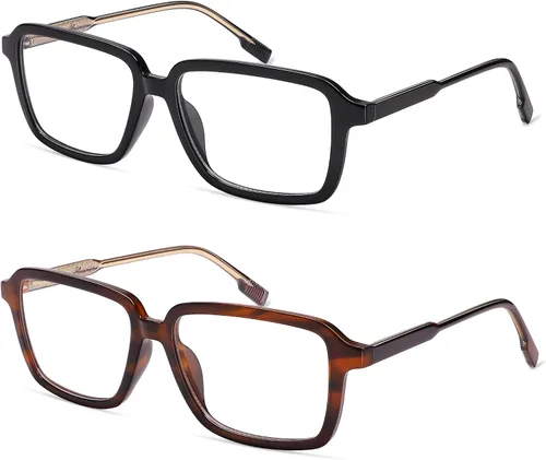 Vista 2 de AMOMOMA Reading Glasses for Women Men Computer Reader 1.50 AM6198