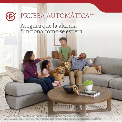 Vista 6 de Kidde, 20SAR, detector de humo cableado, batería de reserva AA, interconectable, indicadores de luz de advertencia LED