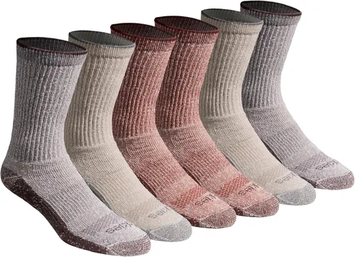 Vista 25 de Dickies Men's Dri-tech Original Moisture Control Crew Socks, Available in M-xxl (6, 12, 18 Pairs)