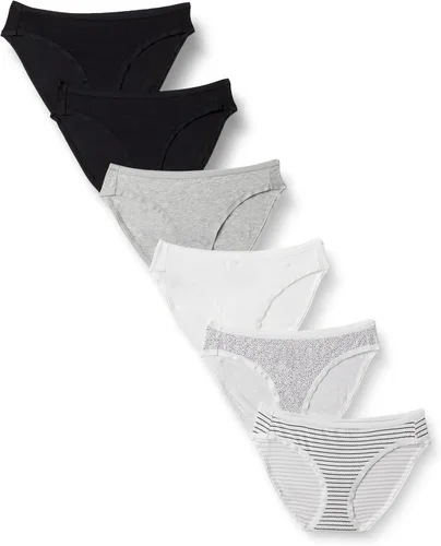 Vista 9 de Amazon Essentials Ropa interior de bikini de algodón y elastano para mujer (disponible en tallas grandes)
