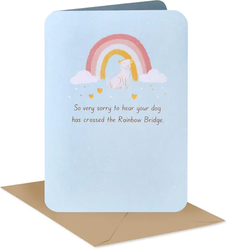 Vista 7 de American Greetings Tarjeta de condolencias para mascotas (los perros viven para siempre en tu corazón)