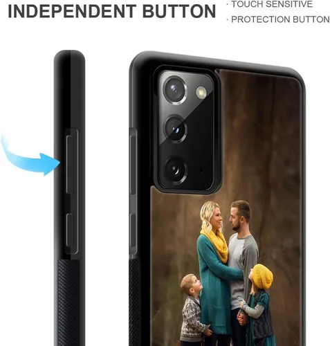 Vista 3 de DAIZAG Funda personalizada con foto personalizada para Samsung Galaxy A12 4G A13 A53 A71 Retro Case