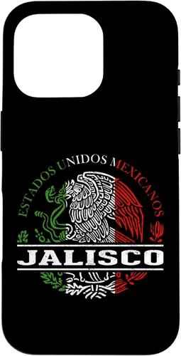 Vista 20 de Funda para iPhone 16 Jalisco Bandera Mexicana Bandera Mexicana