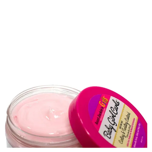 Vista 2 de Aunt Jackie's Kids Baby Curls, Natilla Rica en Humedad para Rizar y Trenzar para Cabello Naturalmente Rizado, En Espiral y Ondulado, 15 oz