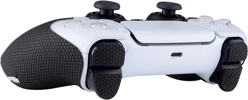 Vista 3 de eXtremeRate PlayVital Anti-Skid Sweat-Absorbent Controller Grip for PS5, Professional Textured Soft Rubber Pads Handle Grips for PS5 Controller with