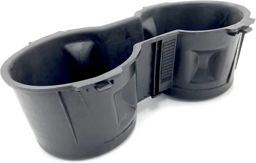 Vista 4 de Portavasos de goma negro de ébano titulares de taza de agua para automóvil compatible con Ford F-250 F-350 Super Duty F-150
