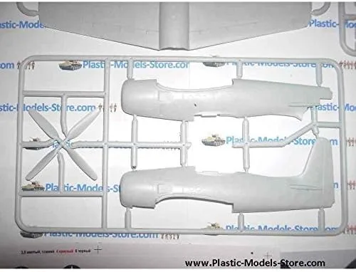 Vista 8 de ART MODEL Modelo de plástico que construye avión avión Grumman F8F-2 Bearcat US Naval Fighter 1/72 7201