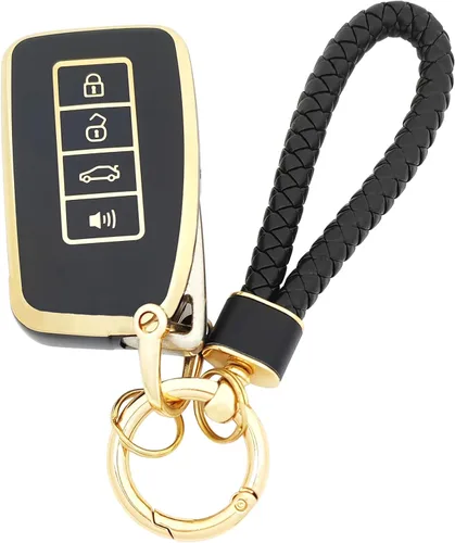 Vista 27 de Funda para Llavero de Coche Llavero Funda de Llave de TPU Suave Carcasa de Protección Portallaves Accesorios