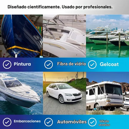Vista 5 de 3M 05733 Perfect It - Almohadilla de pulido ultrafina, 8 pulgadas, azul 1 almohadilla, elimina las marcas de remolino, diseño de cara de gofre
