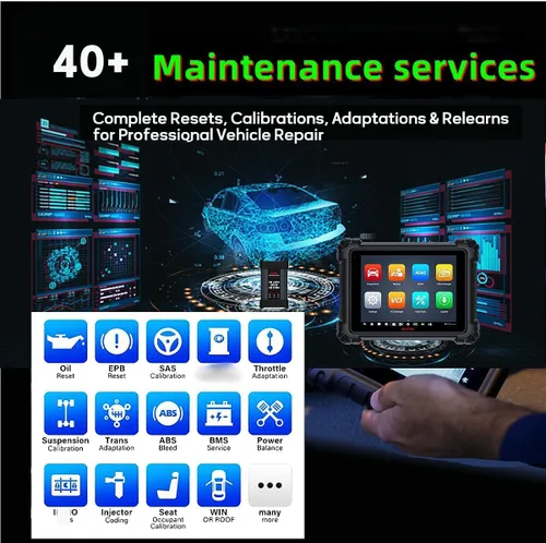 Vista 5 de Autel Escáner MaxiSys MS909, Motor TruSpeed Igual que la herramienta de diagnóstico MS919 Ultra, hasta MS908S PRO II, codificación y programación