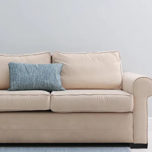 Vista 9 de Housoutil 4 patas de muebles en forma de L, elevadores de sofá de plástico negro de 2 pulgadas con tornillos para sofá seccional, elevadores