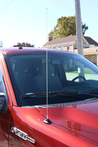 Vista 6 de AntennaMastsRus – 2009 – 2018 Dodge Ram Truck 1500 – antena de Repuesto, Stainless