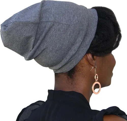 Vista 3 de Satin Life Gorro de lana con forro de raso suave para mujer