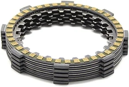 Vista 3 de Placas de fricción de embrague compatibles con OEM: 1V1-16321-00/598-16321-01, 1V1-16324-00/598-16324-00, para Yamaha TZR80 para Yamaha RS100/RS 100