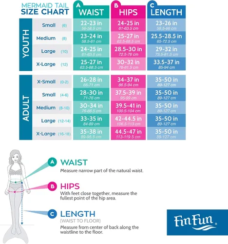 Vista 9 de Fin Fun - Cola de sirena de edición limitada resistente al desgaste para nadar adultos y adolescentes monoaleta incluida tallas para adultos