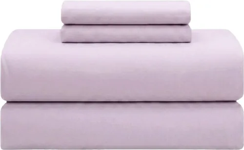 Vista 10 de Feather & Stitch - Juego de sábanas de 100 % algodón más suaves, ropa de cama de tejido percal de 300 hilos, bolsillo profundo de 16 pulgadas
