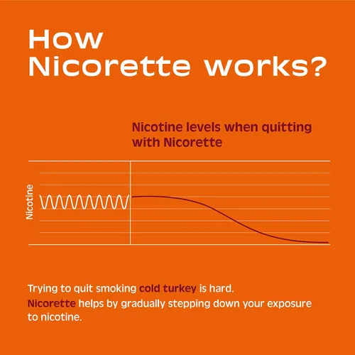 Vista 4 de Nicorette Nicotine - Chicle para dejar de fumar, 160 unidades, 785820, 2 mg, NA, 1