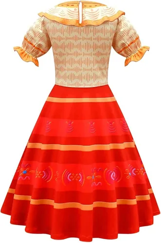 Vista 2 de jingge Disfraz de cosplay para niñas, vestido de princesa, disfraces de Halloween