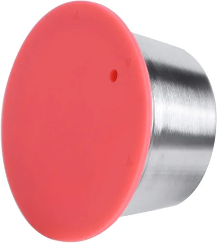 Vista 6 de FDIT Taza de cápsula de café recargable reutilizable de acero inoxidable apta para cafetera Gusto compatible con el juego de cápsulas de café Gusto