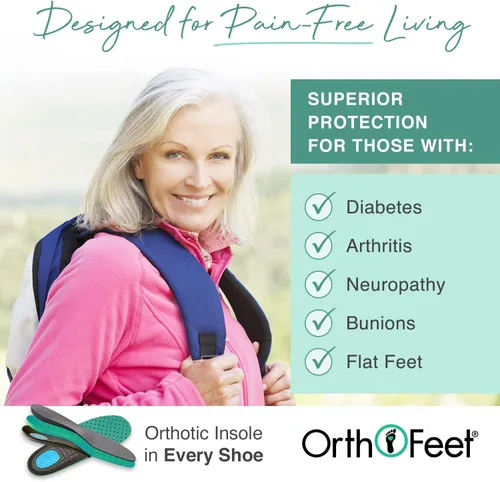 Vista 4 de Botas ortopédicas innovadoras para mujer, ideales para fascitis plantar, alivio del dolor de pies y talones. Pantuflas de soporte de arco, refuerzo