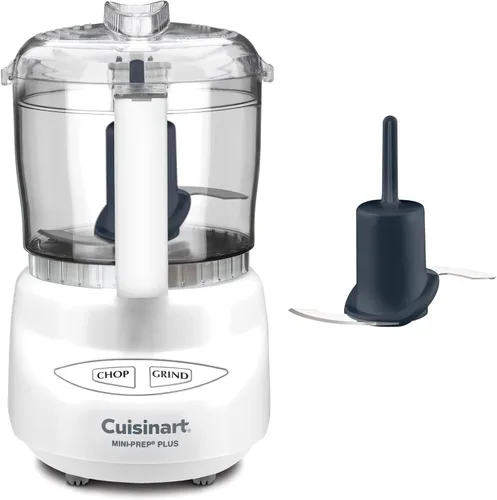 Vista 9 de Cuisinart Mini-Prep Plus Procesador de Alimentos, mini procesador de alimentos de 24 onzas para picar hierbas, verduras y queso duro, cuenco