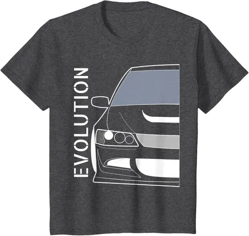 Vista 36 de Camiseta Evo 8 Design Turbo JDM Classic Legends, Negro, S