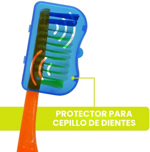 Vista 5 de Reach Crystal Clean - Cepillo de dientes con cerdas firmes, 1 unidad, paquete de 6 Cuello en ángulo, cerdas de dos niveles, limpieza de línea