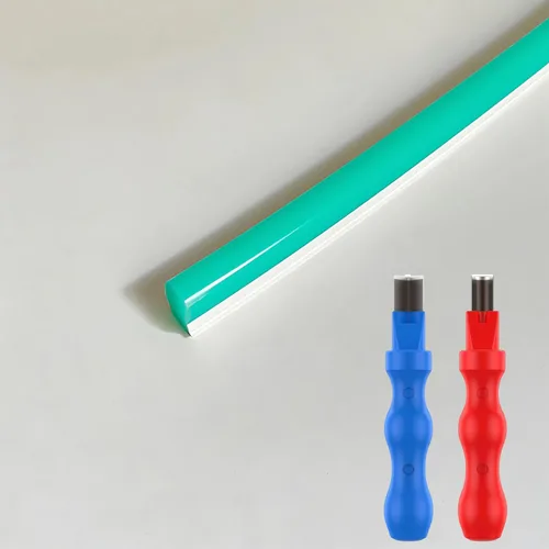 Vista 11 de JARBIH Cubierta de tira de luz LED flexible de neón separada, 16.4 pies 0.236 in sin desgaste, cubierta de difusor de silicona flexible con 2