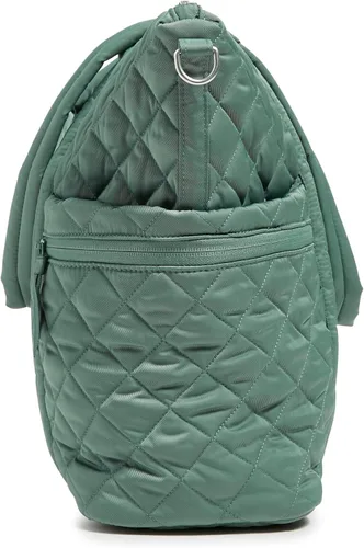 Vista 4 de Vera Bradley Bolsa de mano grande de sarga de alto rendimiento