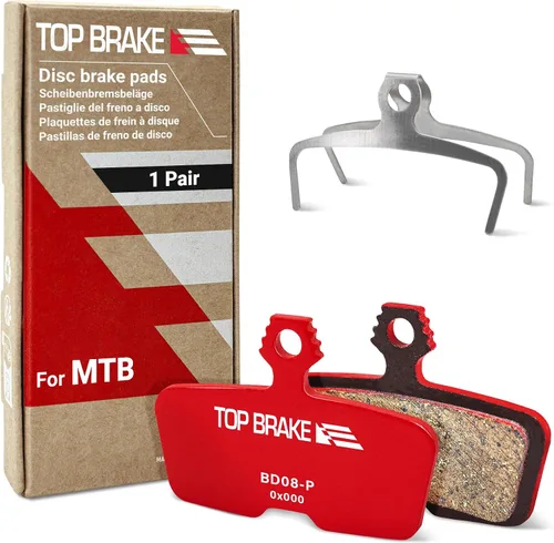 Vista 9 de TOP BRAKE Pastillas de freno de disco compatibles con SRAM Code R RE RSC, DB8, Motive, AVID MTB eMTB Downhill Trail All Mountain Enduro Cycling