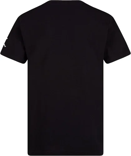 Vista 3 de Jordan JM Distress - Camiseta para niño (niños grandes), color negro, talla S (8 niños grandes), Negro