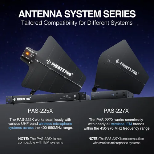 Vista 8 de Phenyx Pro Combinador de antena inalámbrica para sistema de monitor