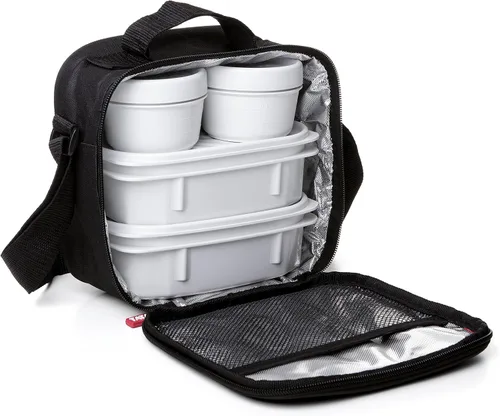 Vista 3 de TATAY Urban Food Kit, tela, negro, talla única