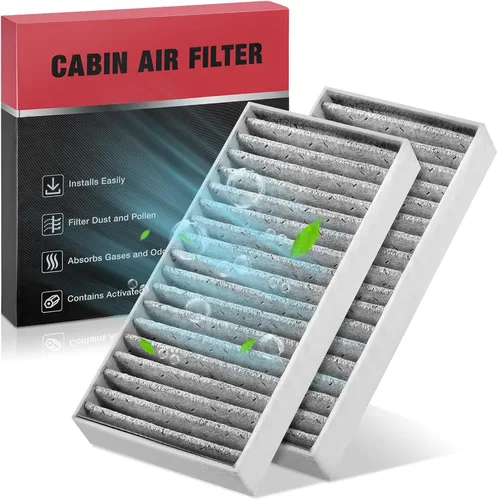 Vista 9 de BDFHYK 2 filtros de aire de cabina CF10136 con carbón activado compatibles con Chevy Uplander 2005-2009, Venture 2001-2005, compatibles con Buick