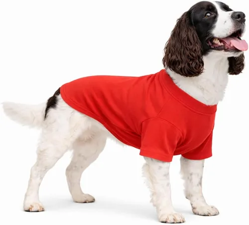 Vista 114 de Lovelonglong 2019 - Ropa para mascotas, Disfraces para Perro, Ropa Camisetas en blanco para Perros Grande Medianos Pequeños 100% Algodón 18