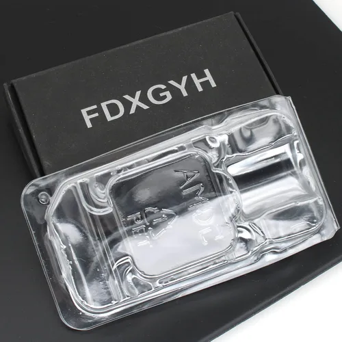 Vista 4 de AMD CPU Box FDXGYH 4 piezas CPU, funda protectora de plástico para CPU, bandeja para AMD 938 940 FM1 FM2 APU