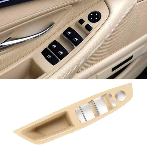 Vista 7 de Jaronx Manija de tirador de puerta para BMW Serie 5 F10/F11, Manija de tirador interior del lado derecho de la puerta del pasajero para BMW F10/F11
