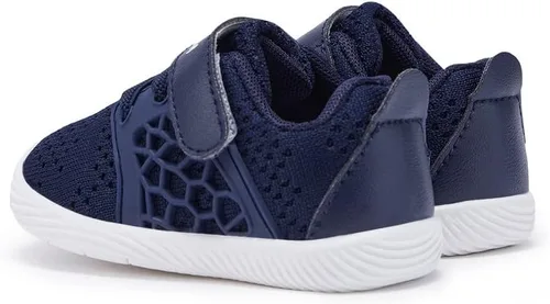 Vista 4 de BMCiTYBM Zapatos para caminar de malla transpirable para bebés, niños y niñas, ligeros, antideslizantes, para primeros pasos, 6, 9, 12, 18, 24 meses