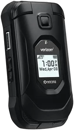 Vista 5 de Kyocera DuraXV Extreme E4810 Verizon Rugged LTE Flip Basic - Cámara para teléfono celular, GPS, color negro (renovado)