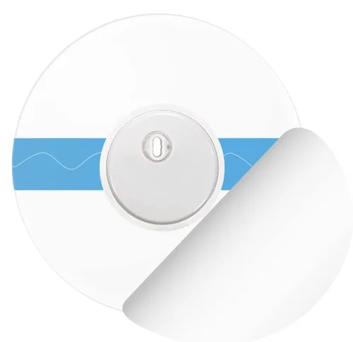 Vista 8 de Cubiertas de sensor para Libre 1/2/3 - 50 paquetes de parches adhesivos impermeables, cinta adhesiva transparente CGM de larga duración hasta 14