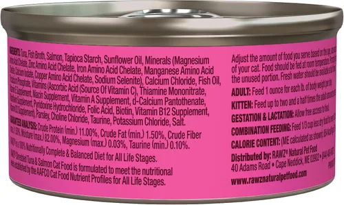 Vista 5 de Rawz Natural Premium - Alimento húmedo enlatado triturado para gatos, sin granos, hecho con ingredientes de carne reales, sin BPA ni encías, latas