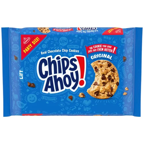 Vista 57 de CHIPS AHOY! Galletas masticables con chispas de chocolate con tazas de mantequilla de maní Reese's, 9.5 onzas