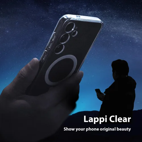 Vista 5 de Whitestone Dome LAPPI - Carcasa magnética para Galaxy S24 Plus, transparente
