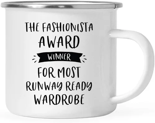 Vista 12 de Andaz Press Taza de café de acero inoxidable de 11 onzas con diseño de fogata, regalo divertido para compañero de trabajo, ganador del premio